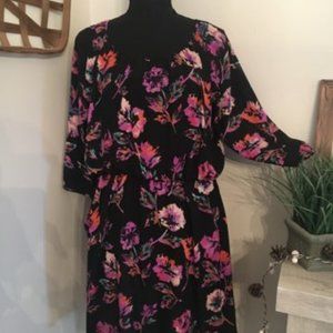 Forever 21, Floral Dress, Size Large